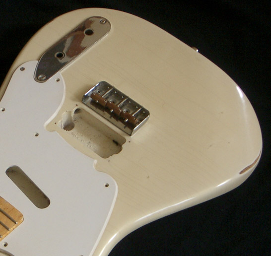 Squier '51 Project PART-5 : Bodyのレリック | T.C.T