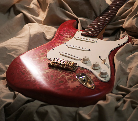 YSW Paisley Strat Relic | T.C.T